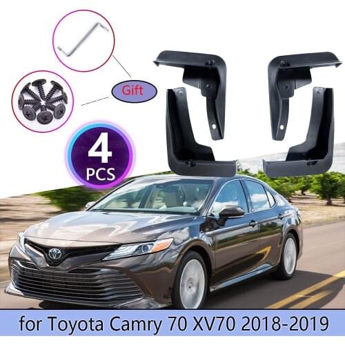 4x Mudguards For Toyota Camry 8 XV70 2018 2019 Cladding Splash Mud Flaps Mud guards Mudflap Protect Rear Wheel Car Accessories