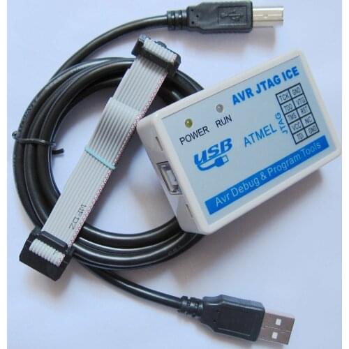 Free Shipping 1x USB AVR JTAG ICE Emulator Avr Debug&Program Tools AVR Programmer