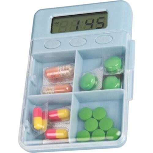 GREENWON Pill Case Medicine Tablet Dispenser Organizer Box Splitters Pills Storage Container