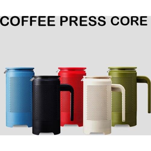 350ml French Press Coffee Pot High Temperature Resistant Glass Cafetiere Insulated Coffee Press Core Coffee Tools For Barista