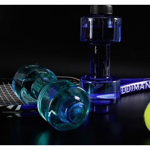 4 Colors Unbreakable My Sports Plastic Bottle Shaker BPA Fitness Dumbbell Unisex Sports Water Bottles 550ml Leakproof Portable