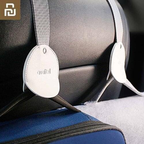 New Original Youpin Car Hook 2pcs for Car Storage Easy to Install Safety Design for Car High Quality Hooks