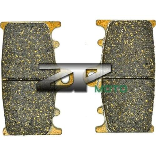 For KAWASA KLZ 1000 ACF/ADF Versys 2012-2013 GPz 900 R A7/A8 90-96 GPz 900R(ZX900) 98 Front Organic Brake Pads New High Quality