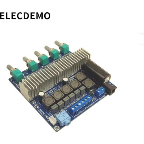 TPA3116 Subwoofer Amplifier Board 2.1 Channel High Power Bluetooth 4.2 Audio Amplifier Board DC12V-24V 2*50W+100W