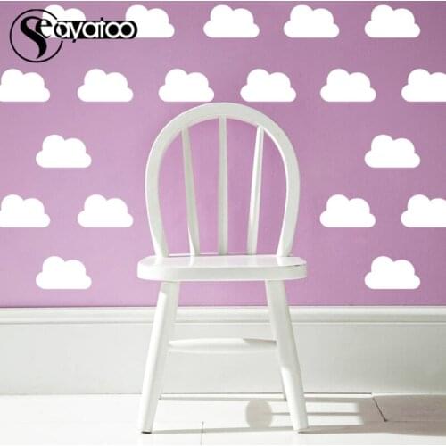 Seayatoo White Wall Stickers