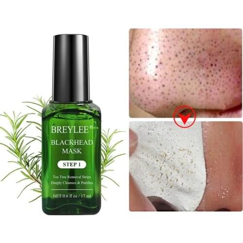 17ml Blackhead Remover Face Peel Mask Serum Shrink Pore Acne Treatment Moisturizing Firm Brighten T zone Skin Care Essence