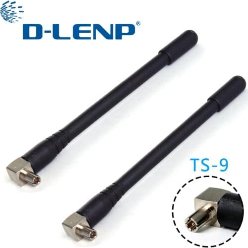 Dlenp 3G/4G WiFi Antennas 1920-2670 Mhz 2 PCS FOR Huawei modem E156 E156G E160 E160E E160G E161 with TS9 Connector plug