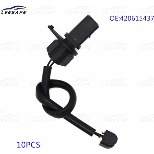 10PCS 420615437 Brake Pad Sensor for AUDI R8 422 423 R8 Spyder 427 429 Brake Pad Wear Warning Contact Rear Disc 420 615 437