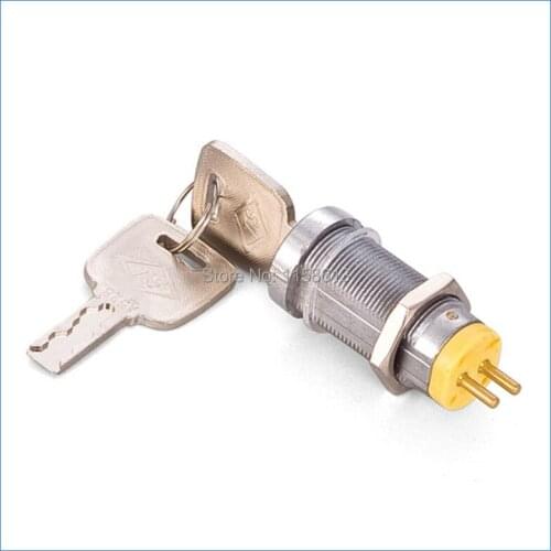 10 pieces 32mm waterproof dustproof keyed differently zinc alloy electric door switch lock