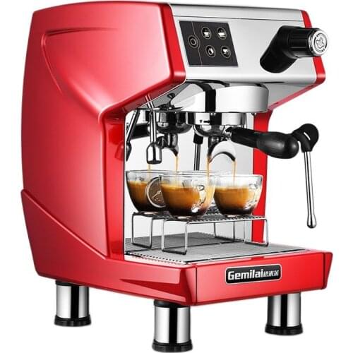 15bar Espresso Commercial Coffee Machine 220V Restaurant Hotel Coffee Bar Using Coffee Maker LED Display Espresso Machine