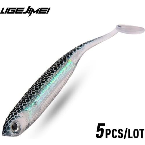 5pcs Fishing Lure Set Iscas Artificiais Para Pesca Swimbait Trout Lure Bass Trout Softbait Soft Plastic Lures Wobler Fishing