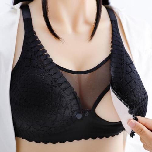 Maternity Nursing Bra Breastfeeding Underwear Clothes for Pregnant Women Front Closure Bras For Feed Soutien Gorge Allaitement