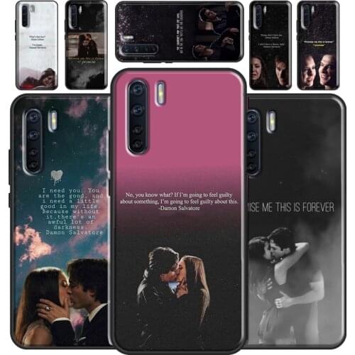Vampire Diaries Damon Salvatore Quote Case For OPPO A93 A91 A83 A5 A9 A31 A53 2020 A52 A72 A15 A3S A5S F5 Find X3 Pro Cover Capa