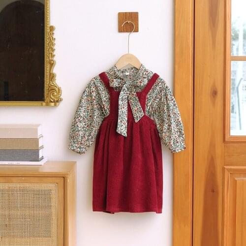 Little Girl Princess Dresses for Girls Kids breathable Dresses Dot Print Party Birthday Long Sleeve Baby Toddler Girls Clothes