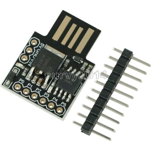 Digispark kickstarter miniature for Arduino ATTINY85 usb development board