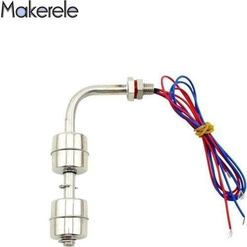 Stainless Steel Dual Ball Float Switch 110/220v MK-SLFS11510-2 Tank Liquid Water Level Sensor Horizontal Float Switch