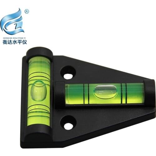 T-type two-way horizontal bubble level acrylic level plastic bubble level