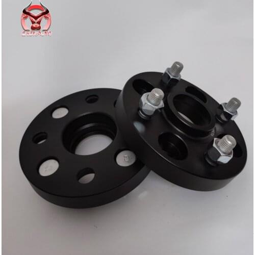 Wheel Spacers Widening Kit 4x100 Hubcentric 60.1mm Car Aluminum Adapter 15/20/25/30mm Flange For Renault Clio Captur Separadores