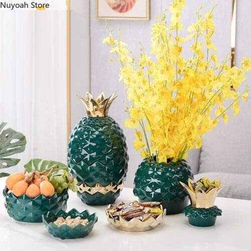 Creative Vase Decoration Living Room Storage Box Home Dried Flower Flower Arrangement Accessories Dried Fruit Storage Tray