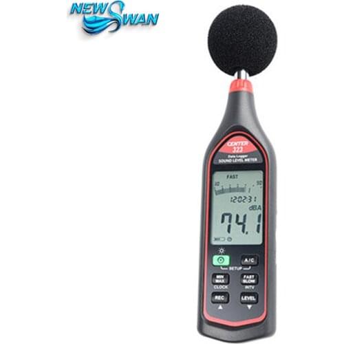 CENTER-323 Portable Digital Sound Level Meter Noise Meter High-precision USB Data Record