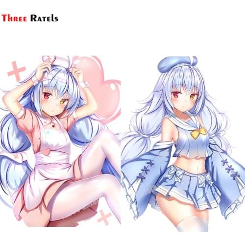 Three Ratels B217 Anime Game Nicholas Azur Lane Sticker For Car Styling Decoration Removable Colorful Waterproof Decals