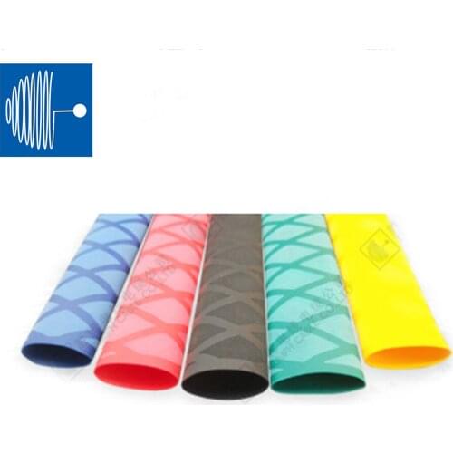 TRIUMPHCABLE 5M pattern heat shrinkable tube badminton racket handle antiskid antistatic heat shrinkable sleeve for fishing rod