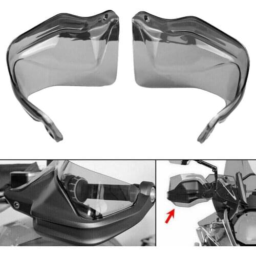 1 Pair Light Grey ABS Front Left Right Hand Guard Windshield Protector Fit for BMW R1200GS R1250GS S1000XR F800GS F850GS 2018