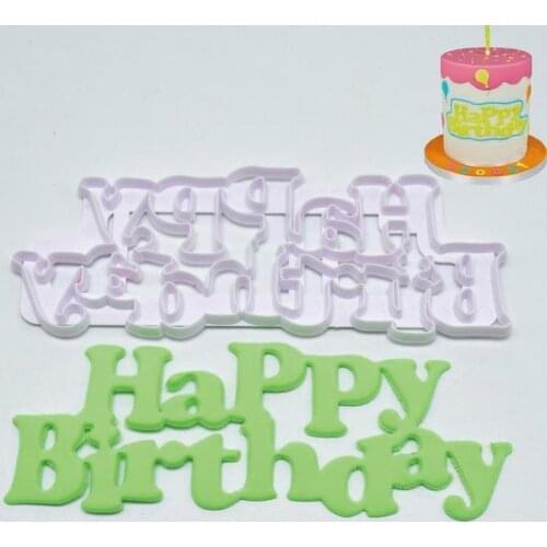 1 Pc Diy Fondant Cake Decoration Mould Birthday Cake Decorating Tools