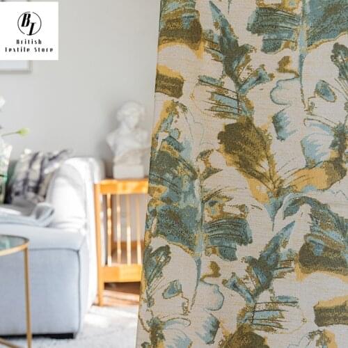 2021 Modern Minimalist Roman Curtains Used In for Living Room Bedroom Printing Door Curtains Polyester Cotton Curtains Cloth