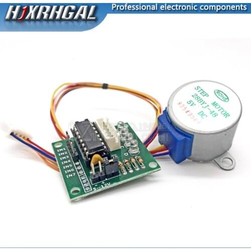 1pcs 5V 4-Phase Stepper Step Motor + Driver Board ULN2003 with drive Test Module Machinery Board for Arduino new hjxrhgal