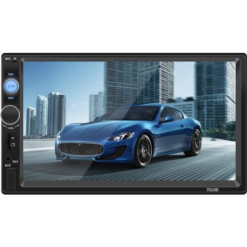 7 Inch MP5 Players HD Touch Screen Monitor 2 Din Car Multimedia Player Audio Stereo Radio Digital Display BT USB FM Auto Radios