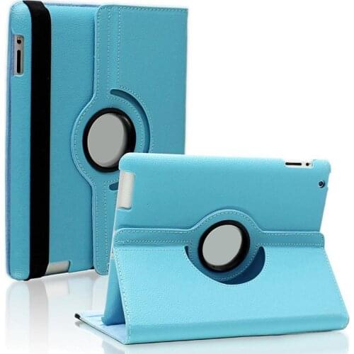 Tablet Case For iPad Mini 123 Case 360 Rotation flip PU Leather Case A1432 A1454 A1600 A1490 Smart Cover with Stand Function