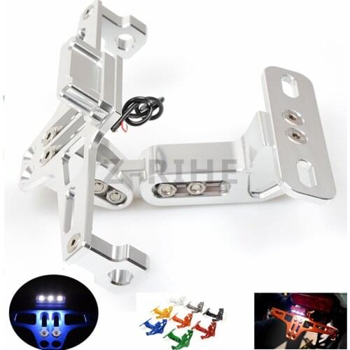 For Universal Fender Eliminator License Plate Bracket Ho Tidy Tail motorcycle accessories For 125 200 390 RC 125/200/3