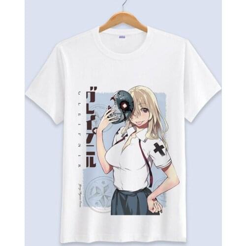 Gleipnir Short Sleeve Tees O-neck Tops cartoon tshirt Summer Anime tshirt