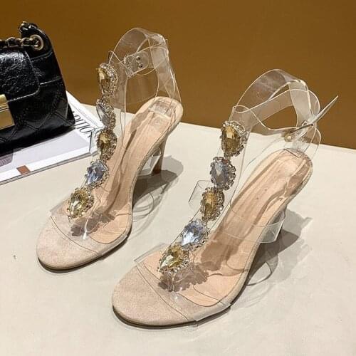 Fashion Hot Sale Good Quality Popular High Thin Heel Sandals Summer Shoes For Women