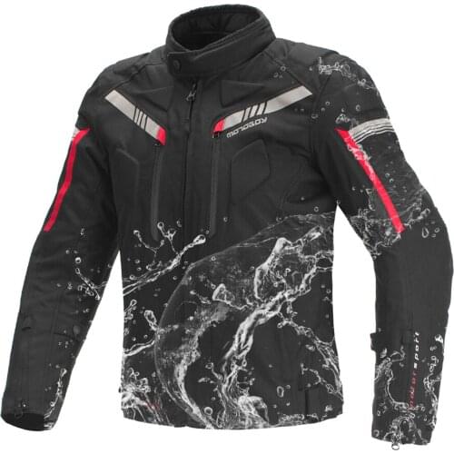 MOTOBOY Motorcycle waterproof winter jackets racing pants Motocross Suit motorbike clothing Jersey with CE Protective Gears pads