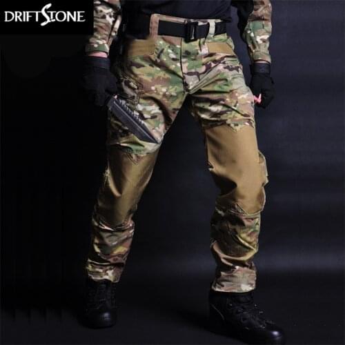Men Camouflage Jogger Military Tactical Pants Waterproof US Army Combat Cargo Pant Multi Pockets Wearproof Trousers