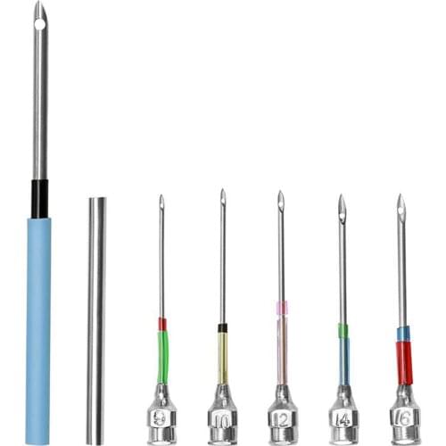 Embroidery Stitching Punch Needle Sewing Tool Cross Stitch Craft Kit With Needle Bottle Embroidery French Crochet Set DIY Tools