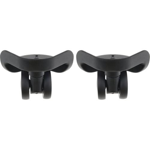 Couple of Mute Replacement Luggage Suitcase Wheels 360 Degree Swivel A58