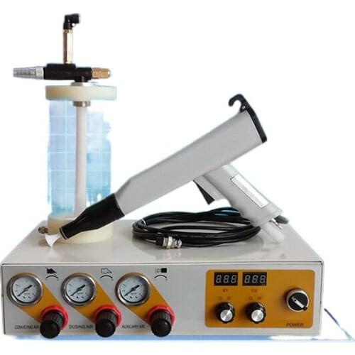 Cup with Powder Portable Powder Paint Experiment System Electrostatic Coating Machine with Powder Small Powder Spraying Machine