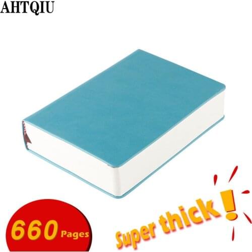 Super thick sketchbook Notebook 330 sheets blank pages Use as diary, traveling journal, sketchbook A4,A5,A6 Leather soft cover