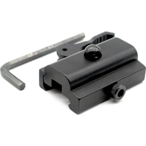 TriRock 1PC QD Quick Detach Cam Lock Bipod Sling Adapter Mount for Picatinny Weaver Rail 20 mm Bipod or Sling Swivel