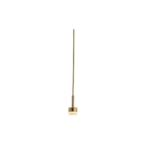 LLED Nordic restaurant single copper mini chandelier post-modern creative personality simple bar bedside front desk chandelier