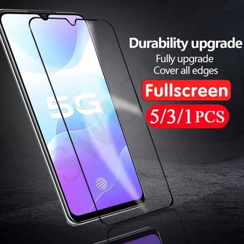 5/3/1Pcs cover for Realme C25 C20 C20A C21 C17 C15 C12 C11 C3 C3i C2S C1 protective film tempered glass phone screen protector
