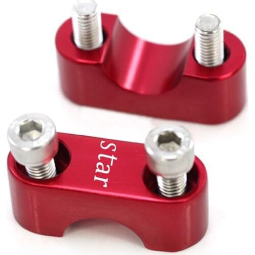 For YAMAHA V STAR VSTAR 250 STAR250 2008-2012 2011 2010 Handlebar Clamp Cover Motorcycle CNC Bar Top Clamping