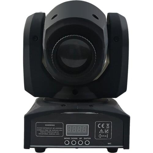 1Pcs/lot Mini Spot 60W LED Moving Head Light With Gobos High Brightness DMX512 DMX 11 Channels Professional Led Stage Light