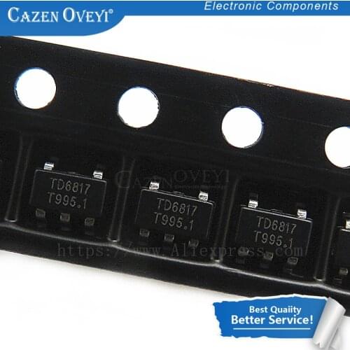 10pcs/lot TD6817 SOT23-5 In Stock