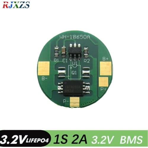 1S 2A lifepo4 BMS 18650 BMS PCM battery protection board bms pcm for lifepo4 battery cell pack