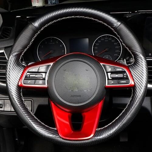 2pcs for KIA seltos 2020 Steering wheel Decorative frame KX3
