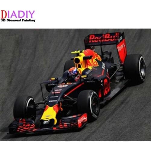 Diamond Painting Full Drill Racing F1 Diamond Embroidery Rhinestones Painting Cross Stitch Diamond Mosaic Gift